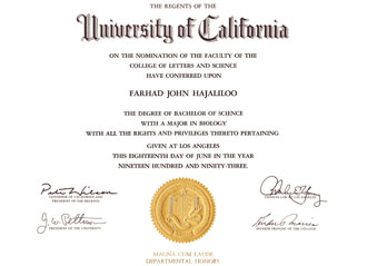 Harvard Medical Degree Certificate